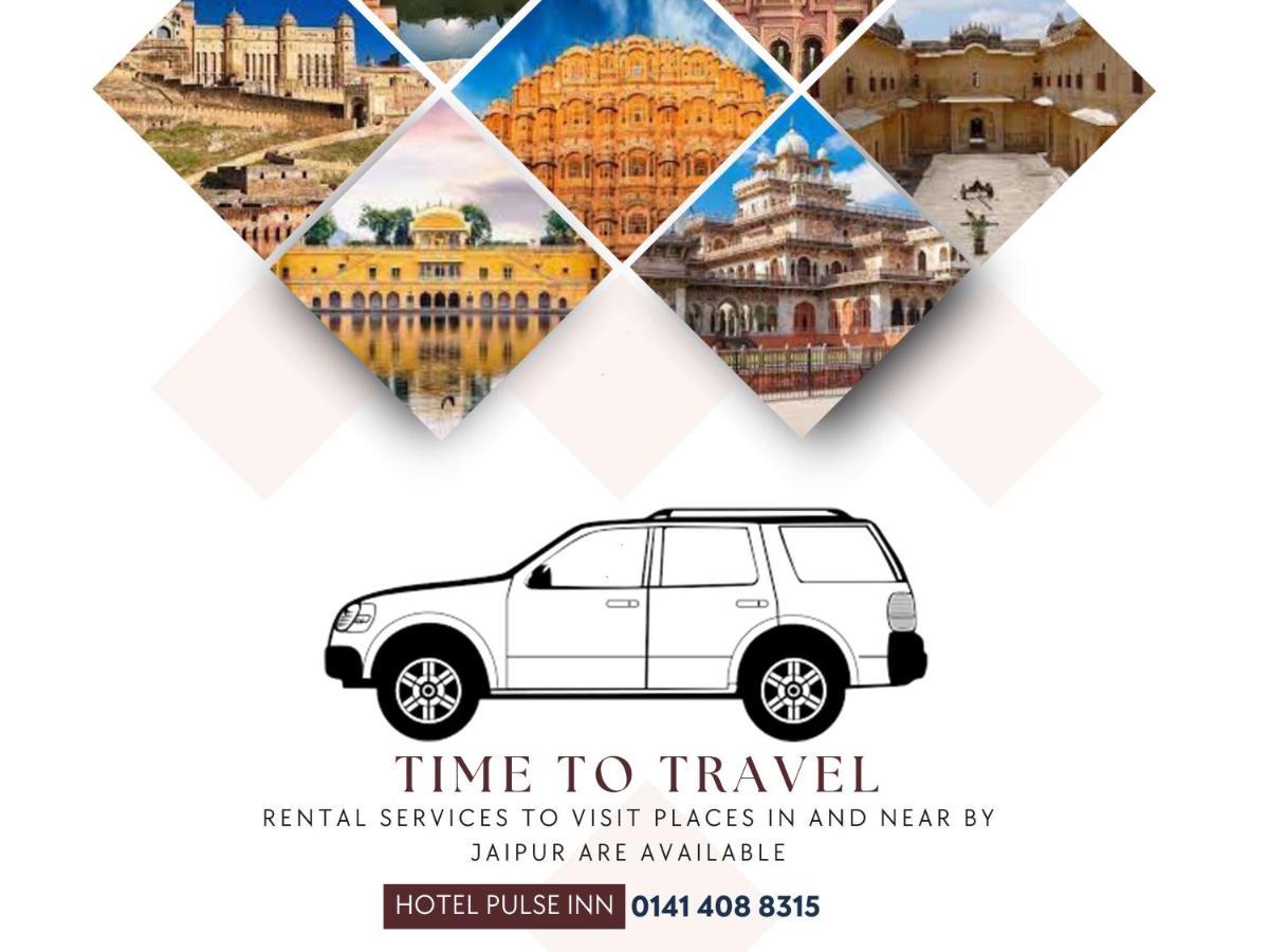 Hotel Pulse Inn Near Railway Station Jaipur Exteriör bild