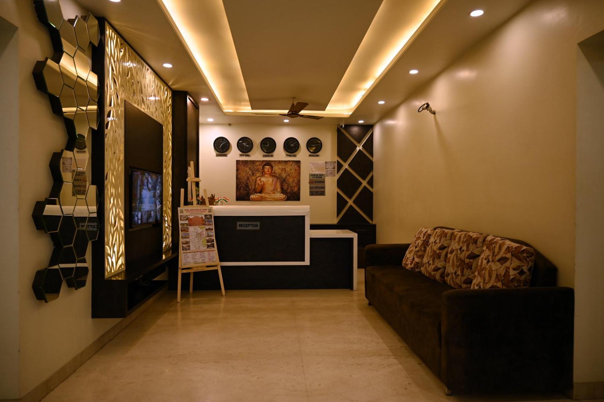 Hotel Pulse Inn Near Railway Station Jaipur Exteriör bild