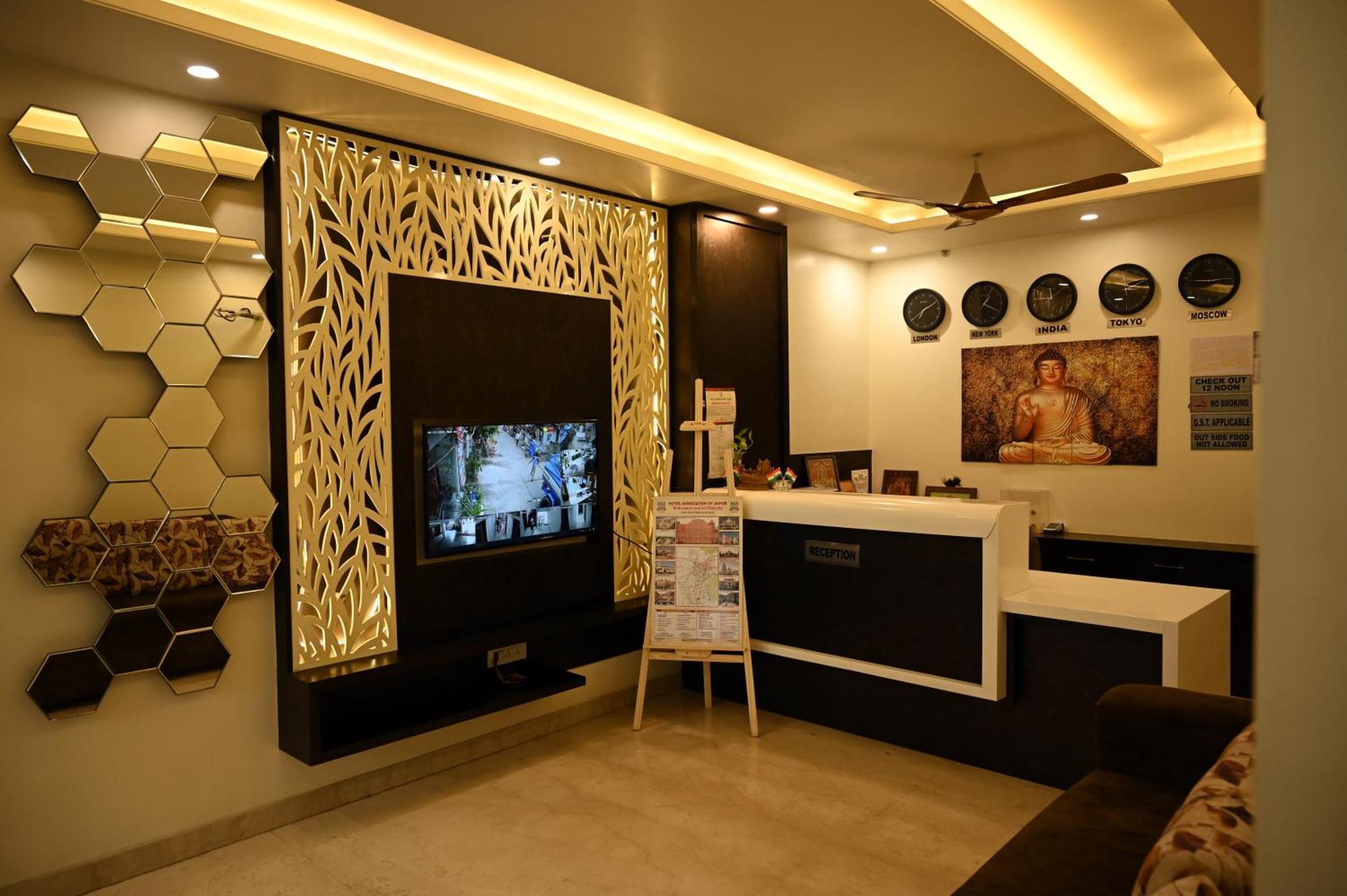 Hotel Pulse Inn Near Railway Station Jaipur Exteriör bild